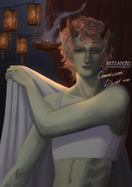 A full render portrait illustration.